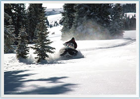 High Adventure Vail & Beaver Creek Snowmobiling